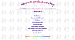 Desktop Screenshot of jonglew.com