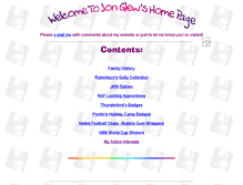 Tablet Screenshot of jonglew.com